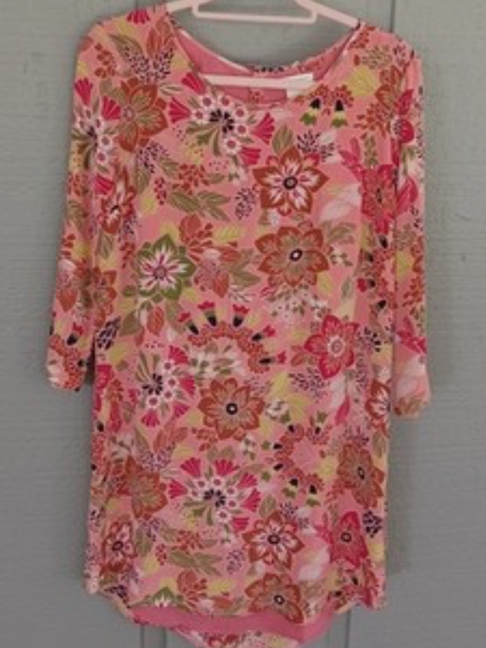Club Monaco Pink Floral Shift Dress